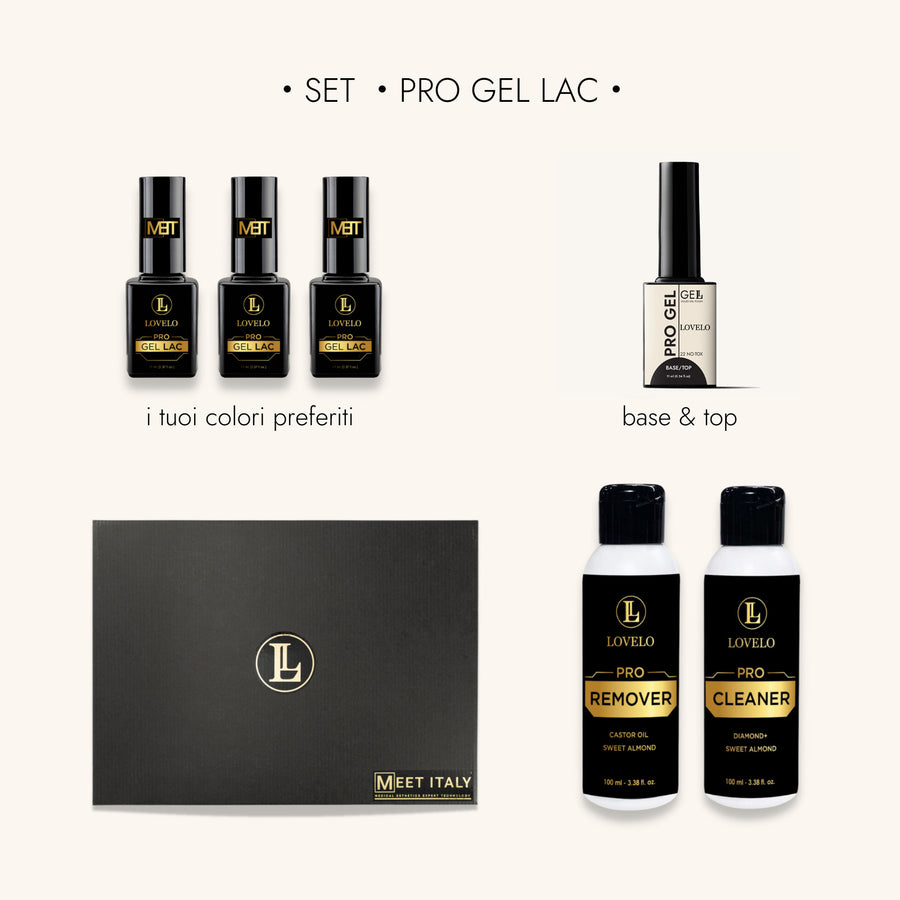 SET COMPONIBILE PRO GEL LAC