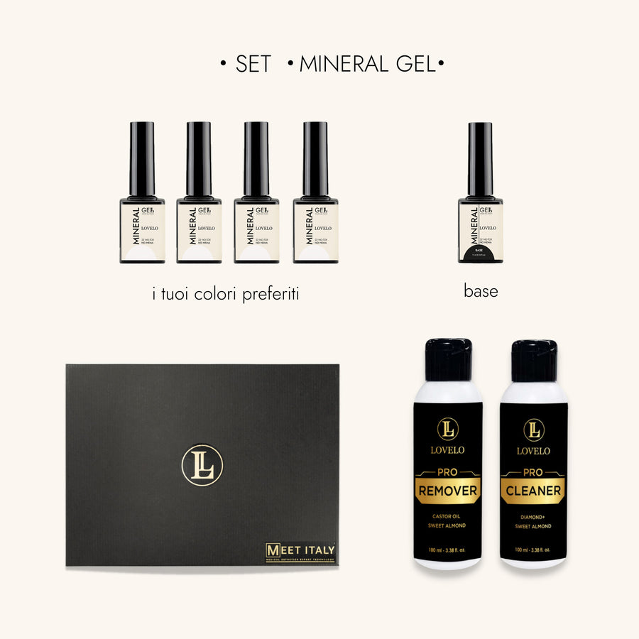 SET COMPONIBILE MINERAL GEL